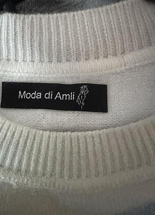 Свитер, джемпер moda di amli 3