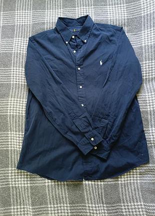 Рубашка мужская не дорогое состояние идеальный polo ralph lauren