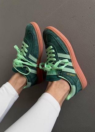 😍 женские кроссовки adidas spezial | handball green premium (2)