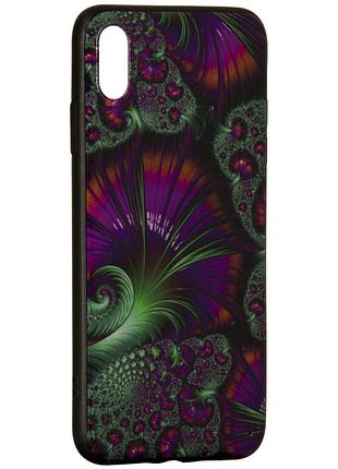 Чохол tpu-накладка для apple iphone 7 plus 8 plus протиударний із захистом камери multi color