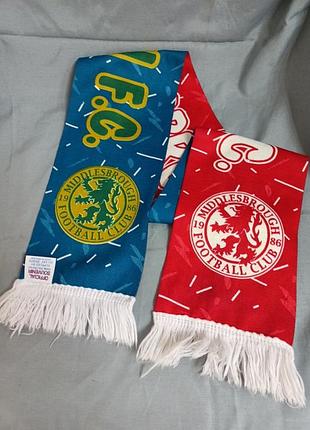 Вінтажний шарф middlesbrough fc — made in england