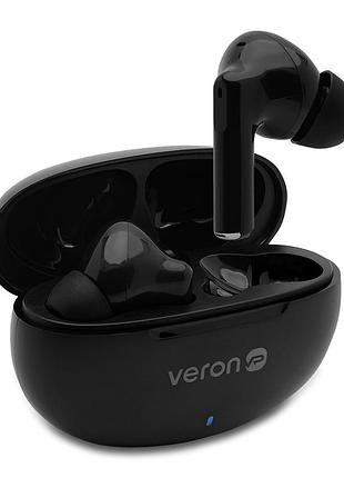 Bluetooth гарнитура tws veron s18 phantom черный для прослушивания музыки