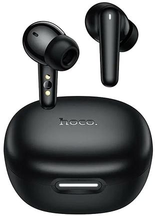 Bluetooth гарнитура tws hoco eq100 черный для прослушивания музыки и звонков