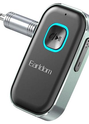 Bluetooth аудіоприймач чорний потужний для авто earldom et-br04