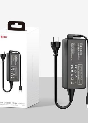 Адаптер usb c 65 вт для ноутбука earldom et-pa01 uk