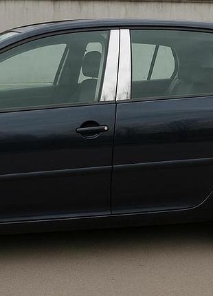 Накладки на дверные стойки из нержавеющей стали (6 шт) для volkswagen golf 5 2003-2009 гг