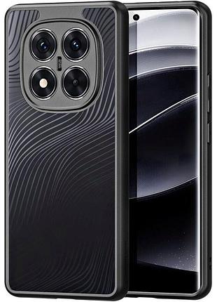 Чехол tpu накладка dux ducis для xiaomi redmi note 15 5g черный с защитой камеры и усиленными углами черный