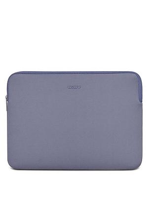 Сумка wiwu skin zero sleeve тканевая для 14 дюймов защита от повреждений фиолетовая purple