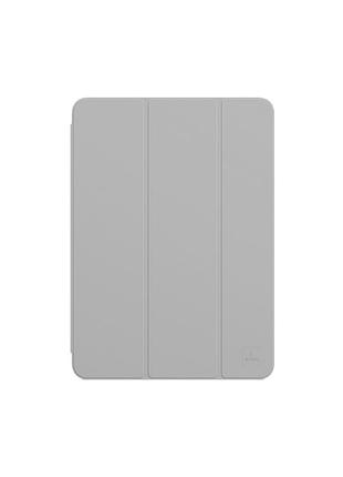 Силиконовый чехол wiwu classic pro для apple ipad air 11 2025 10 9 2022 с защитой камеры серый