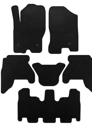 Коврики eva (3 ряда, черный) для nissan pathfinder r51 2005-2014 гг