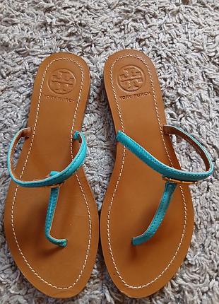Шльопанці нові tory burch 7-25см всього і 9см ширина