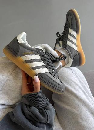 Adidas spezial 
grey / white / gum