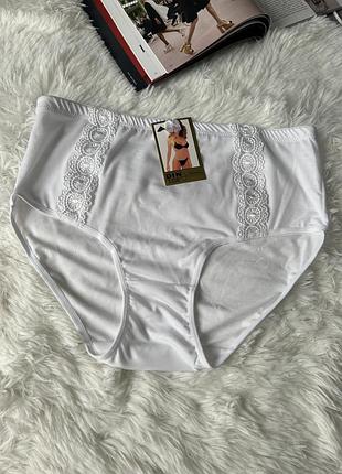 Білі трусики сліпи розміри l, xl, 2xl