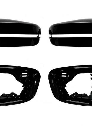 Крышки зеркал с рамками m-look (2 шт) для bmw 4 серия g22/23/26 2020- гг
