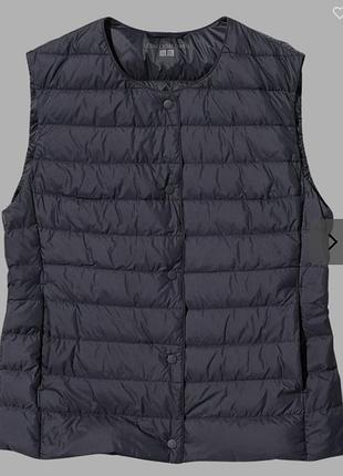 Жилет light weight uniqlo