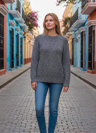 Женские вязаный свитер h&m