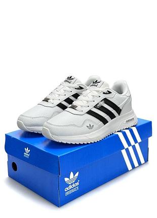 Adidas retropy white black 3