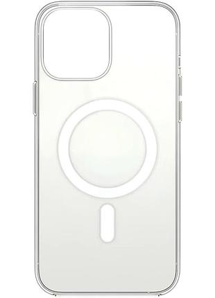 Чохол силіконовий oc matte case з magsafe для iphone 15 pro max захист камери білий