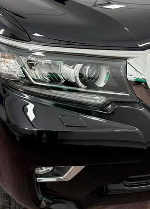 Вія на фару права (1 шт., для led) для toyota land cruiser prado 150 2009-2023 рр