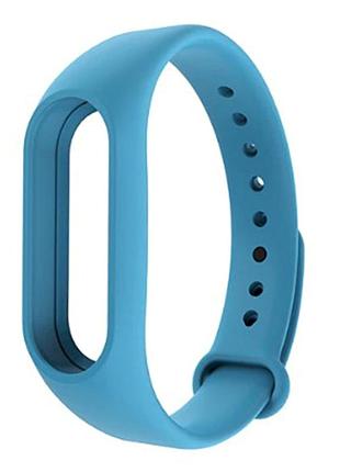 Ремінець silicone sport band для xiaomi mi band 3 4 синий для занятий спортом blue