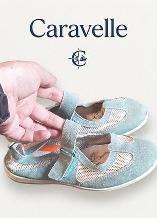 Жіночі туфлі,спортивні балетки,
натуральні,недорогі caravelle,італія,р.41
маломірки.