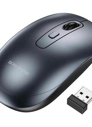 Бездротова миша borofone bg13 800 1200 1600 1600 dpi для роботи та ігор компактна 108х60х35 мм