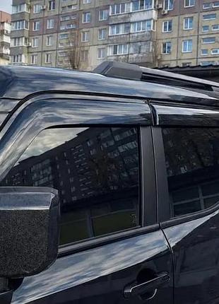 Вітровики niken luxury (4 шт) для toyota land cruiser prado 250 2023- рр