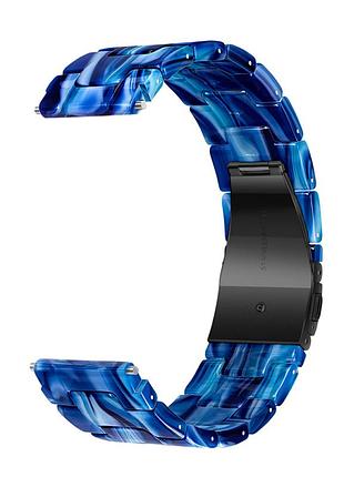 Ремінець hoco wh19 універсальний 22 mm для смарт годинників ink blue з міцного матеріалу