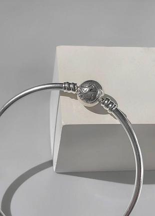 Браслет-бангл pandora disney «король лев» s925 ale, жіночий, покриття сріблом