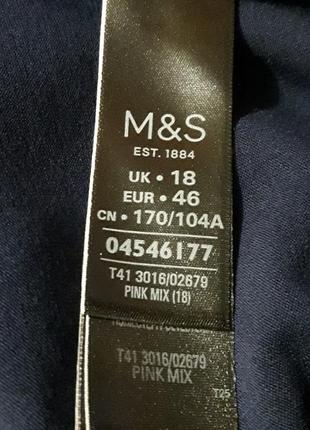 Брендовая   нарядная блуза р.18 от marks & spencer4 фото