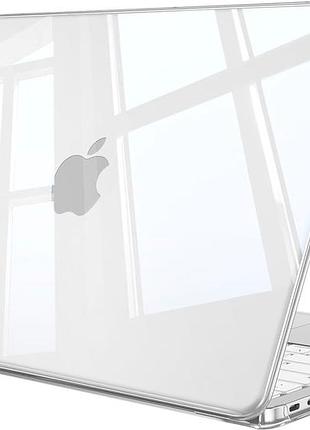 Чохол силіконовий прозорий для apple macbook neo 13 a3404 із захистом камери clear.