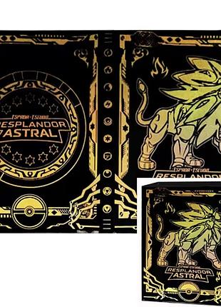 Колекційний альбом для карток покемон pokemon 540 комірок, 30 сторінок, 9 карт на сторінці
