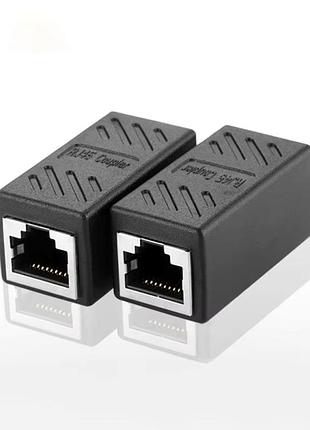 Адаптер lan cat5 1x1 для подключения сетевых устройств