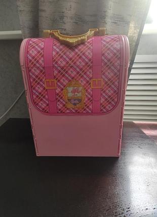 Игровой набор чемодан волшебная комната из мультфильма академия принцесс barbie