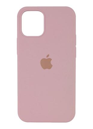 Чохол силіконовий original silicone case для apple iphone 16 pro захист камери pink sand