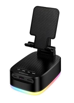 Портативная колонка мощность 5 вт размер 130 на 86 на 63 мм поддержка bluetooth tf usb borofone br200