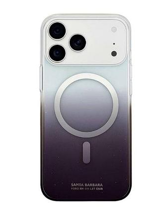 Чохол силіконовий polo з magsafe для iphone 17 захист камери чорний