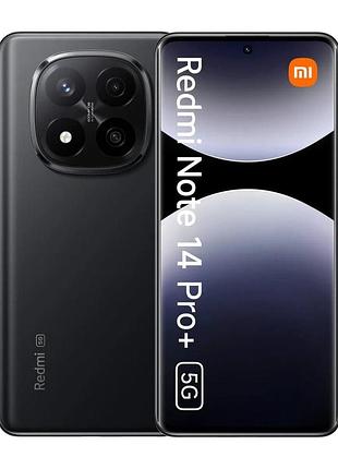 Xiaomi redmi note 14 pro+ 5g 8/256gb nfc black (вітринний, як новий, global version, офіційна гарантія рік)