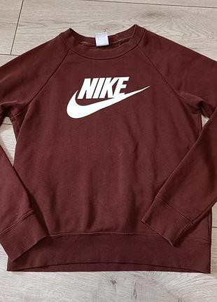 Світшот жіночий nike бордовий
