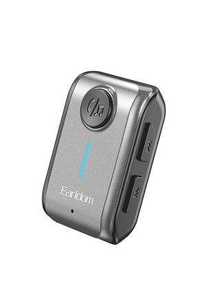 Bluetooth аудіоприймач earldom et-br16 usb-c abs чорний для комп'ютерів смартфонів і планшетів