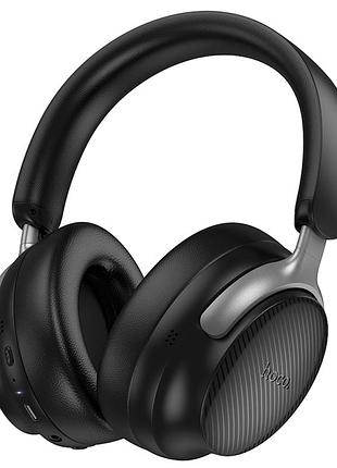 Bluetooth наушники hoco w53 plus черные 800 мач 90 часов работы с шумоподавлением anc