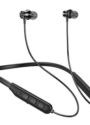 Bluetooth навушники hoco es64 чорні з бездротовим під'єднанням для прослуховування музики