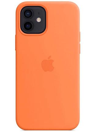 Чохол силіконовий з magsafe для iphone 12 6.1 і 12 pro 6.1 захист камери kumquat