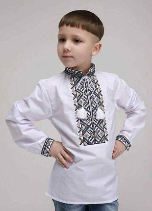 Вишиванка на хлопчика вишита сорочка