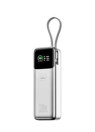 Повербанк 20000 mah 130w для зарядки устройств wiwu pm301