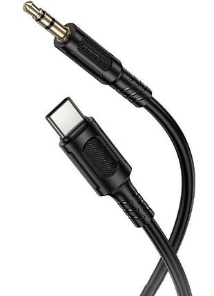 Кабель aux type-c 1м borofone bl25b для подключения устройств