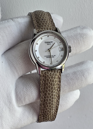 Жіночий годинник tissot t086.208 powermatic 80 chronometer diamonds swiss made