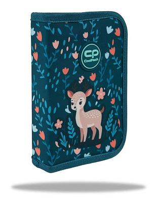 Пенал на молнии coolpack clipper deer (f076962)