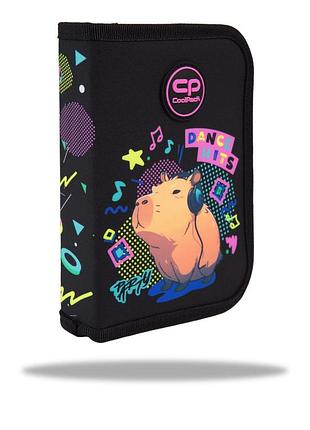 Пенал на молнии coolpack clipper capybara music (f076961)