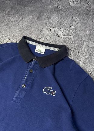 Вінтажна регбійка lacoste (s) 4